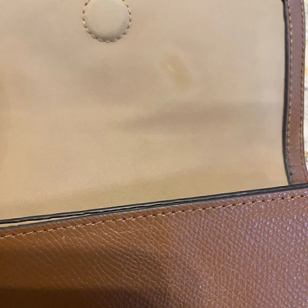 Michael Kors belt bag size small brown/dark tan